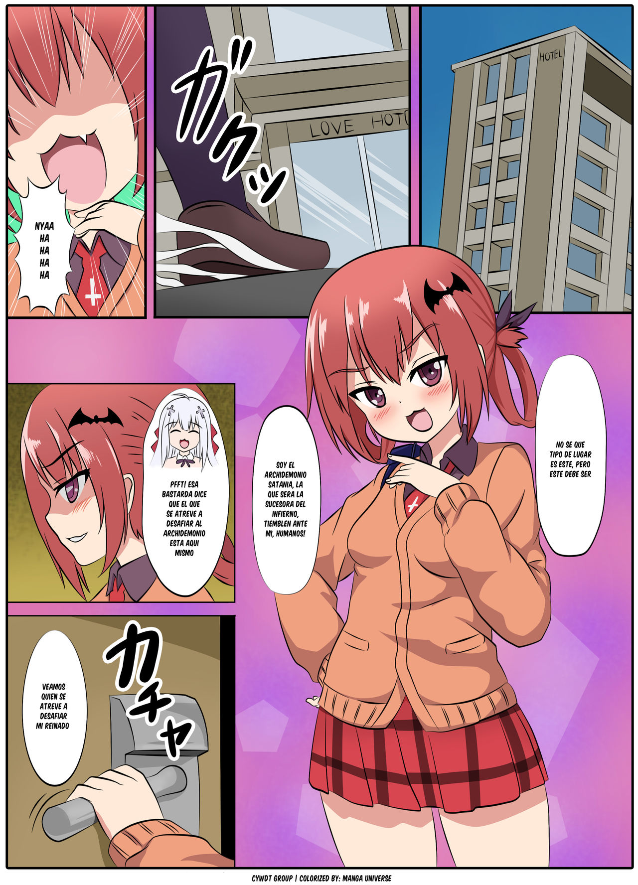 Bakakuma Satania’s Human Domination Plan page 4 full