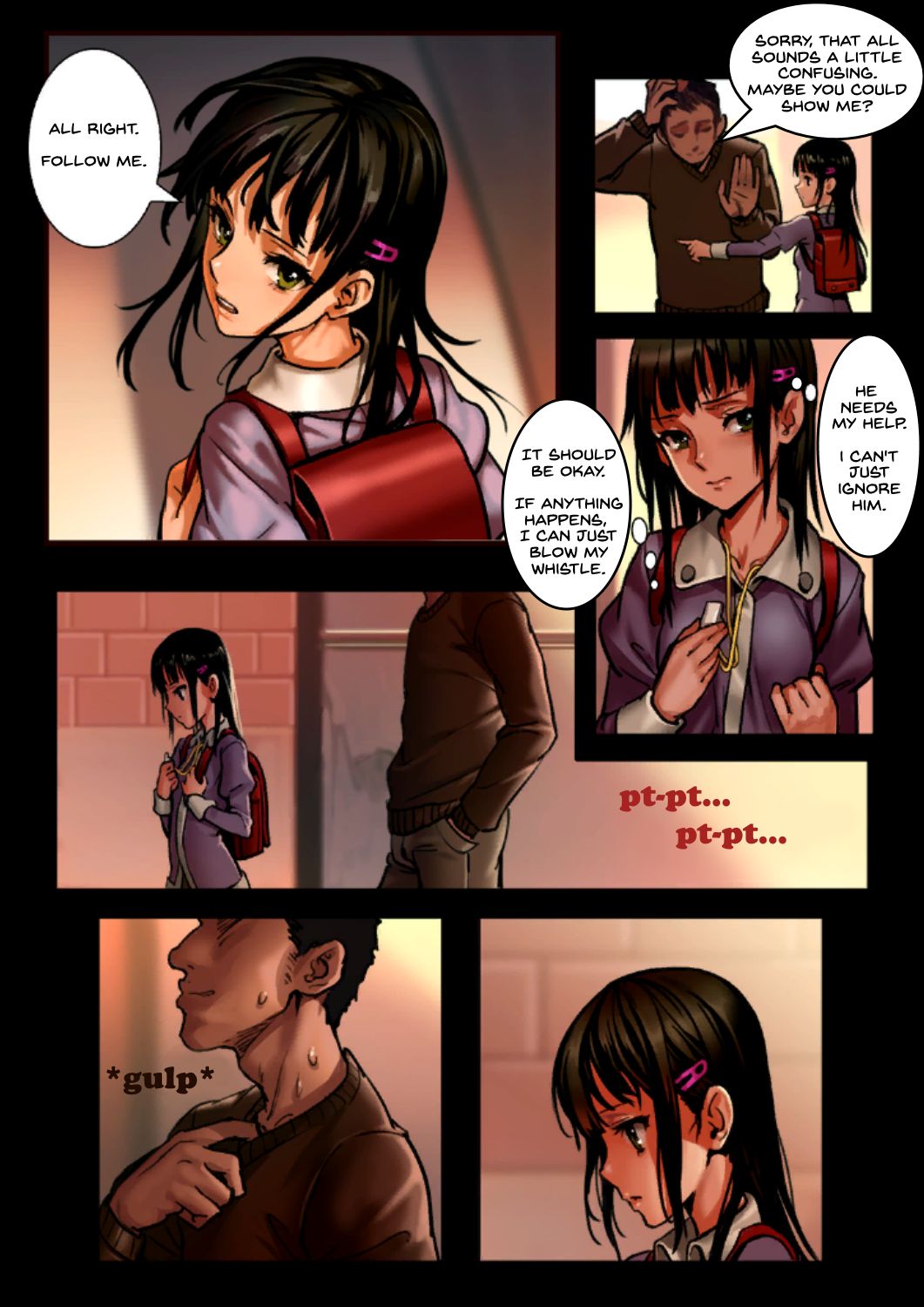 The Girl and the Back Alley 0.9 - 3.1 page 4 full