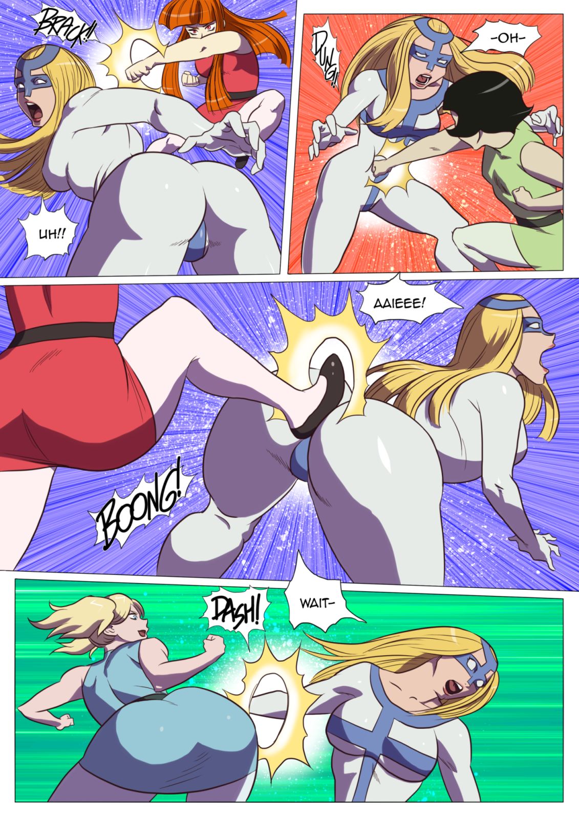 Badass Powerpuff Girls vs Femme Fatale page 2 full