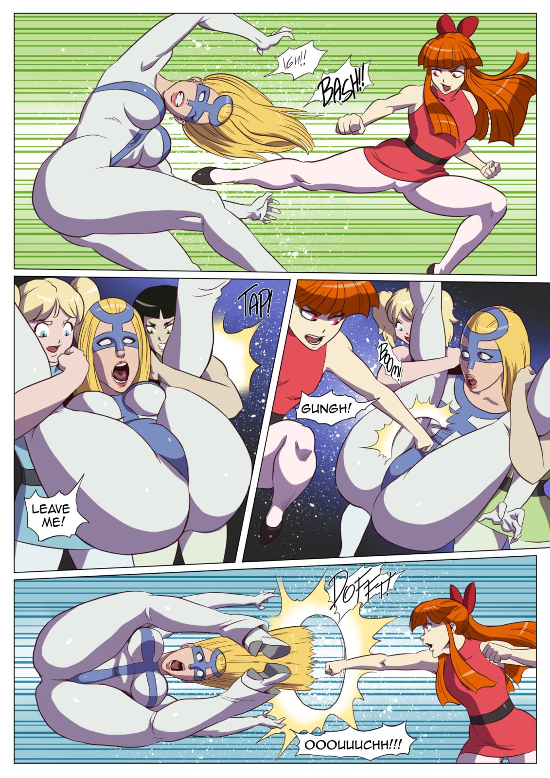 Badass Powerpuff Girls vs Femme Fatale page 3 full