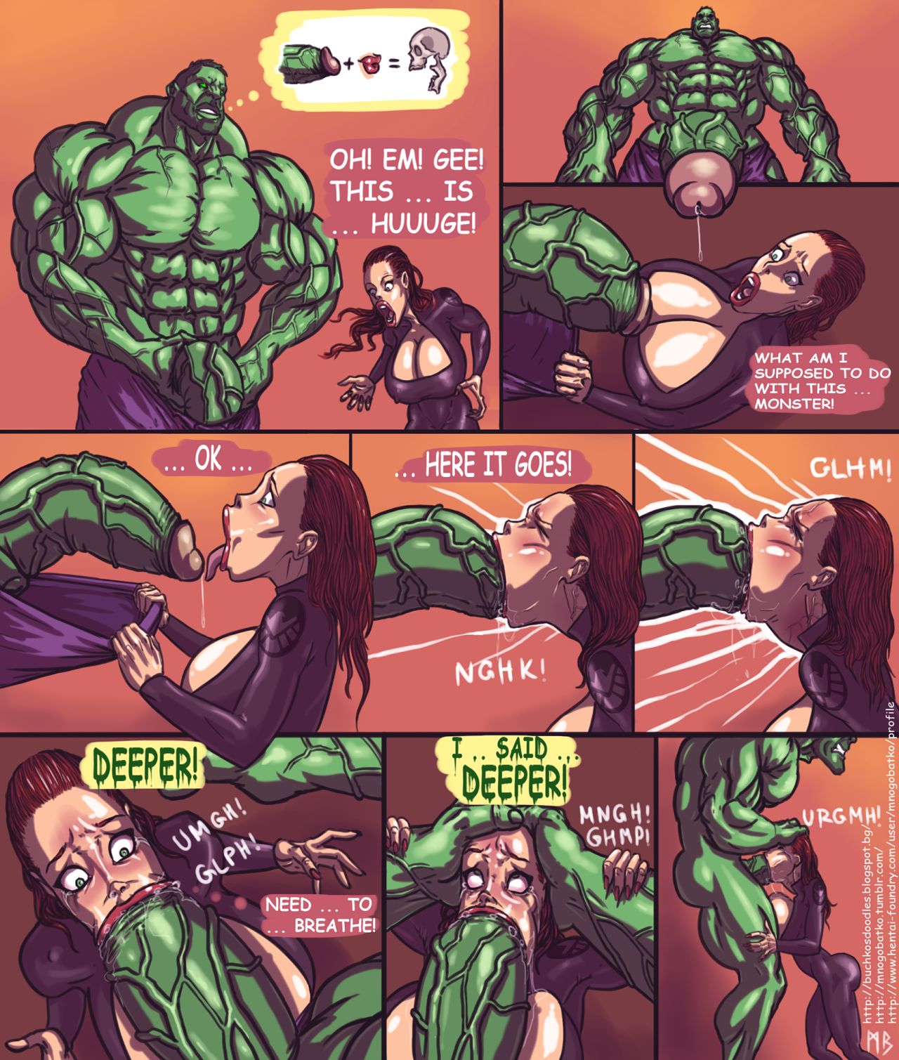 Hulk vs Black Widow page 2 full