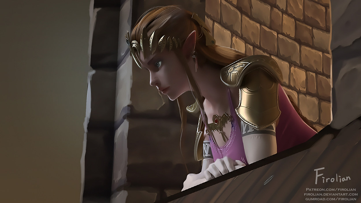 Princess Zelda page 2 full