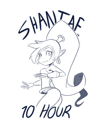 Commission - Shantae 10 Hour cover