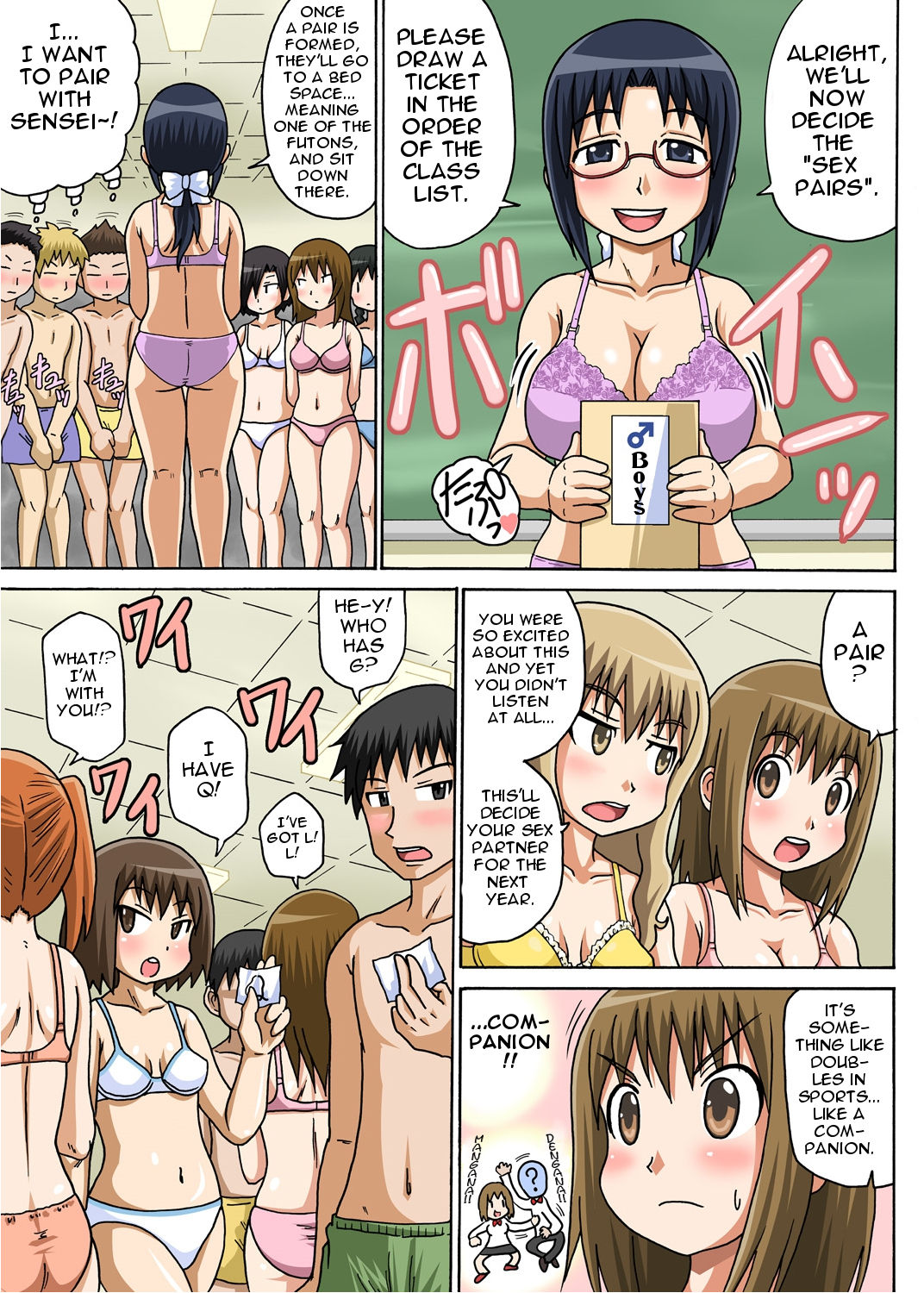 Classmate to Ecchi Jugyou Chapter 1 page 9 full