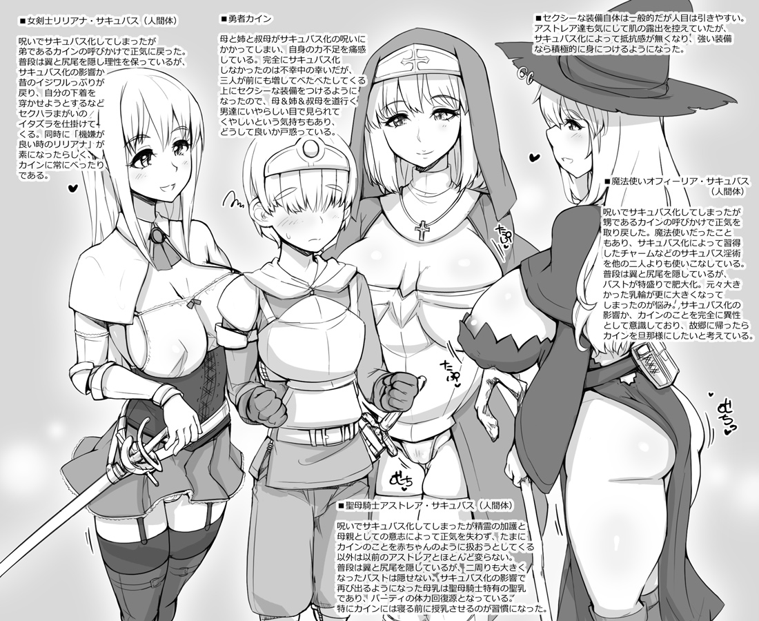 Yuusha to Haha Ane Oba Succubus Party page 8 full