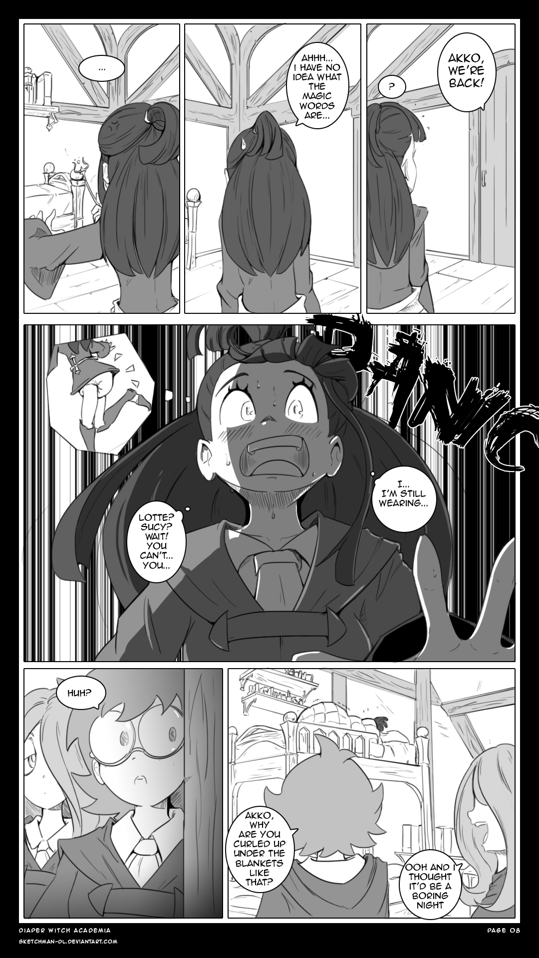 Diaper Witch Academia page 8 full
