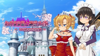 Wagamama Hime to Donkan Maid ~Kuzu Yuusha no Kakumeigeki~ cover