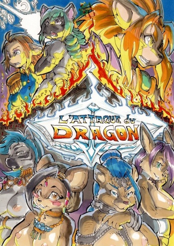 Anubis Stories Chapter 3 - Dragon Attack cover