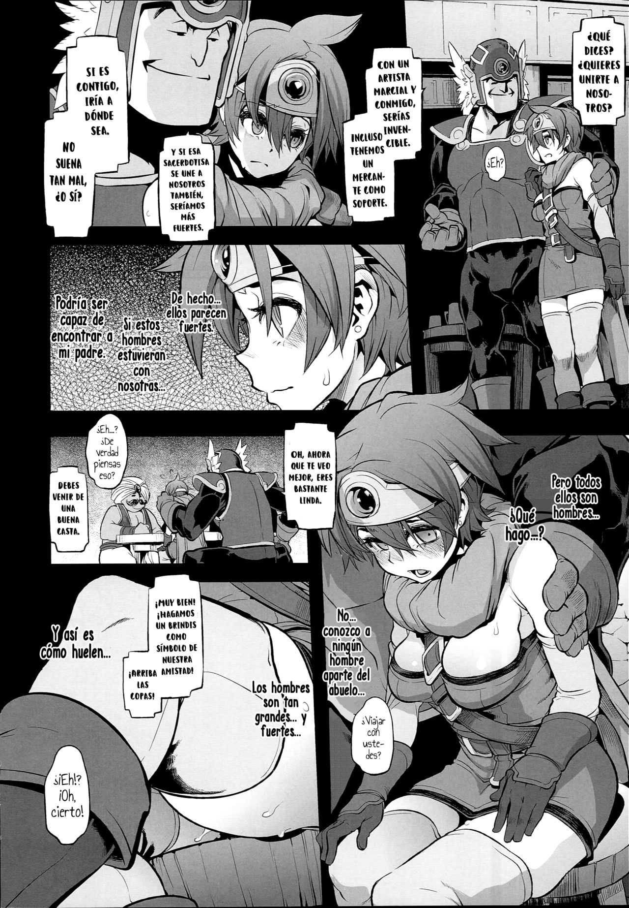 Onna Yuusha no Tabi 2 Ruida no Deai Sakaba page 4 full