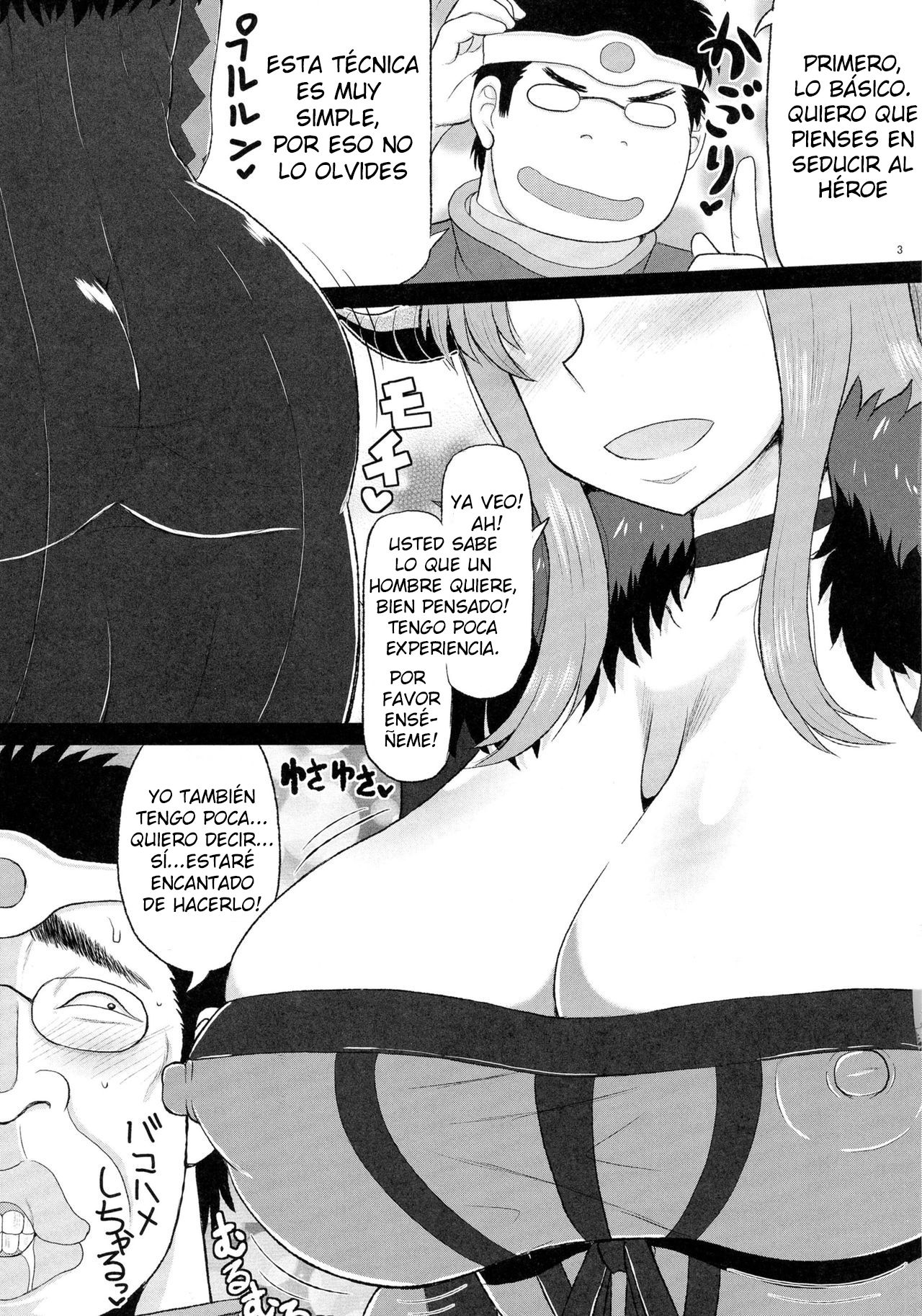 Maou-sama no Tawawa na Daniku Body ni Kimodebu Otoko ga Noshikakari Koshifuri Daigassen! Yuusha ga Inu Ma ni Sukebe Kodane o Zonbun Uetsukete Oishiku Shuukaku Shimakuri Bon. page 4 full