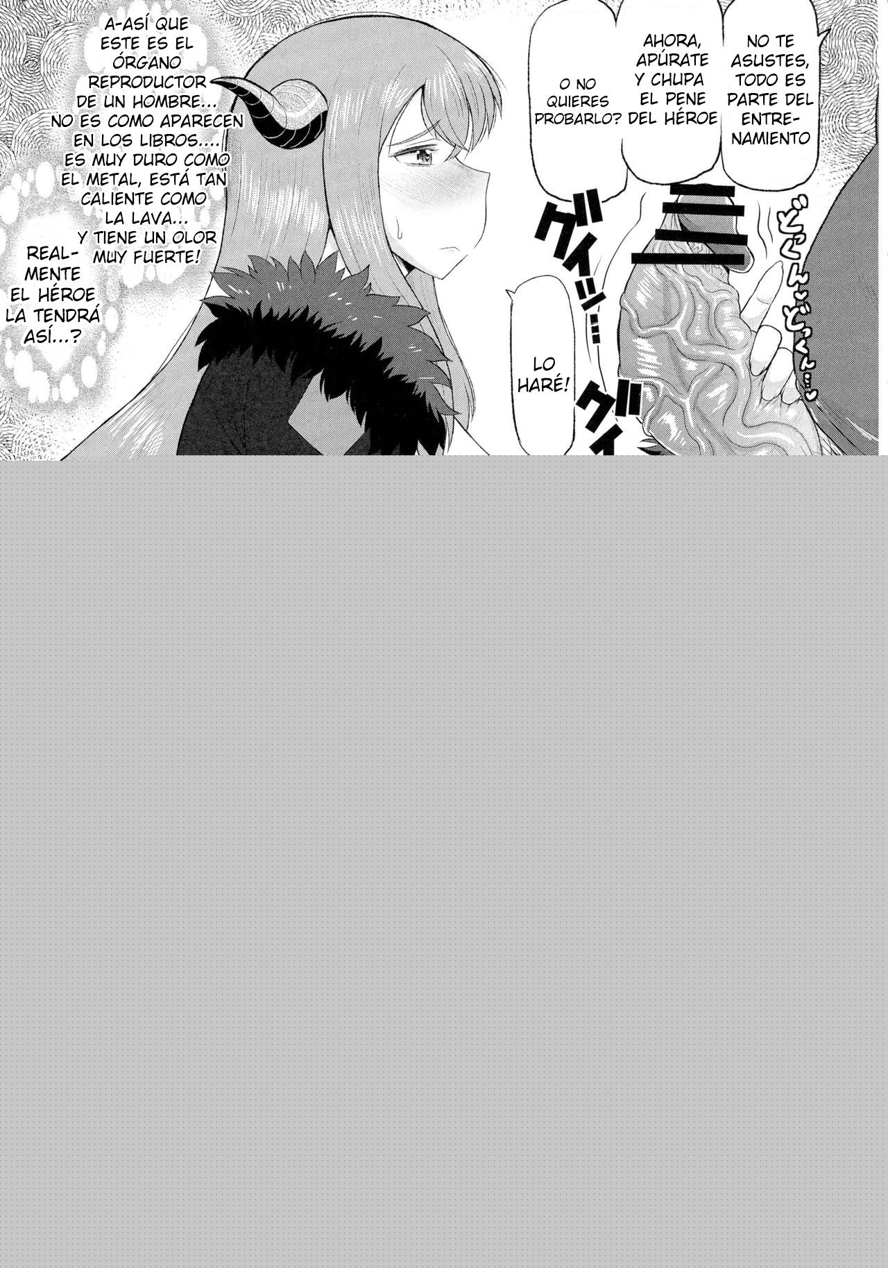 Maou-sama no Tawawa na Daniku Body ni Kimodebu Otoko ga Noshikakari Koshifuri Daigassen! Yuusha ga Inu Ma ni Sukebe Kodane o Zonbun Uetsukete Oishiku Shuukaku Shimakuri Bon. page 6 full