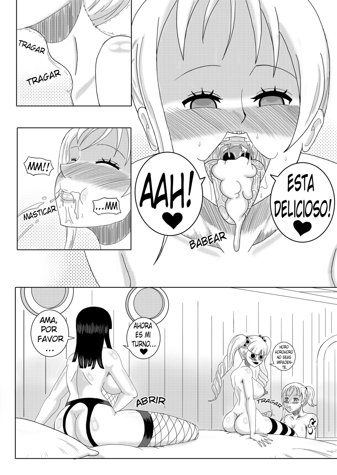 Nami &amp; Robin: Pirate Hypnosis | Nami &amp; Robin Hipnosis Pirata page 10 full