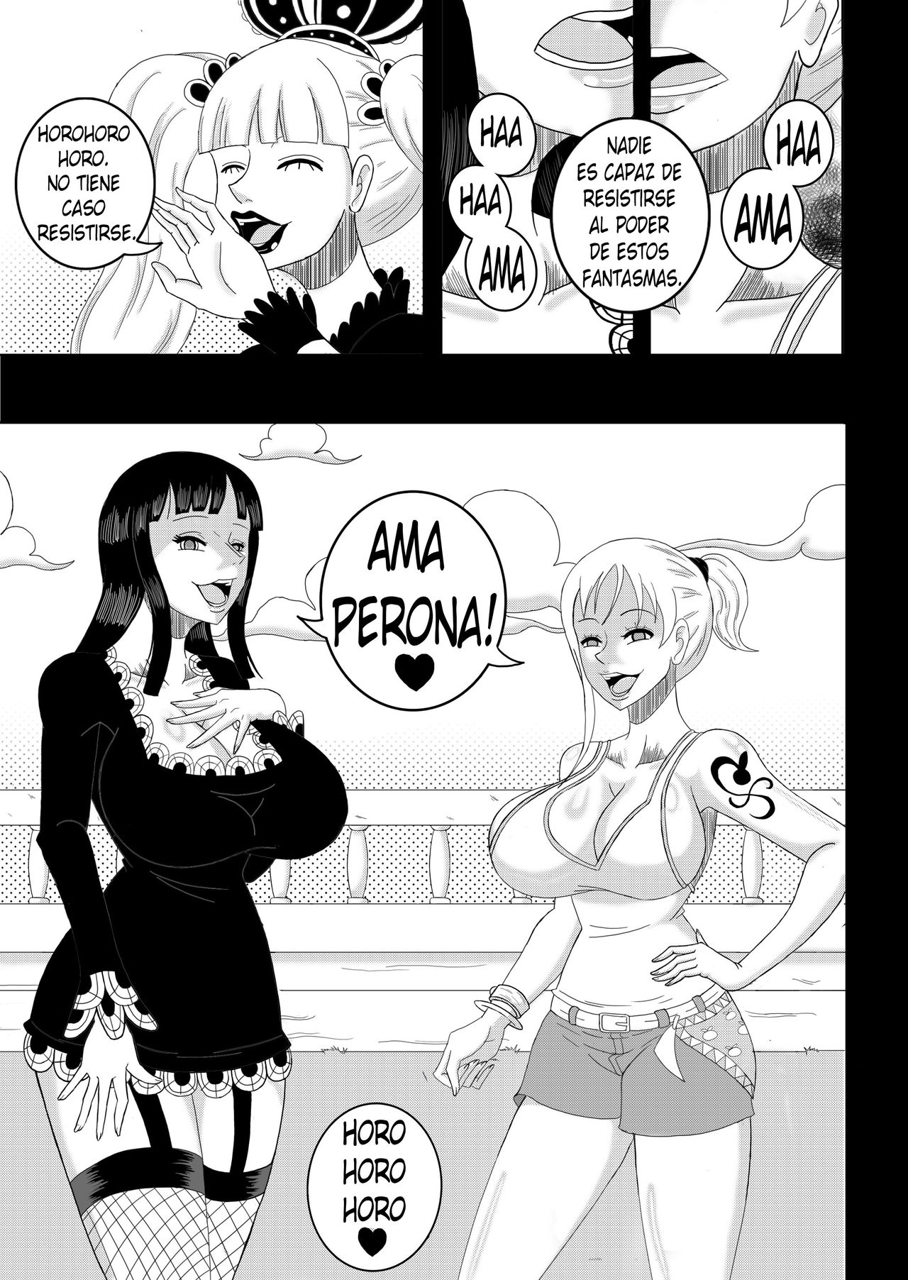 Nami &amp; Robin: Pirate Hypnosis | Nami &amp; Robin Hipnosis Pirata page 7 full
