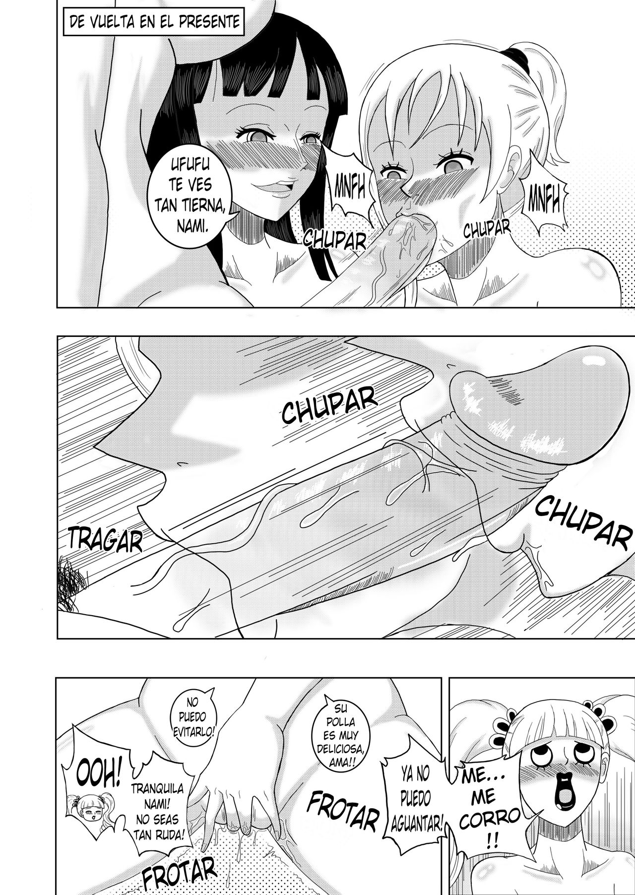 Nami &amp; Robin: Pirate Hypnosis | Nami &amp; Robin Hipnosis Pirata page 8 full