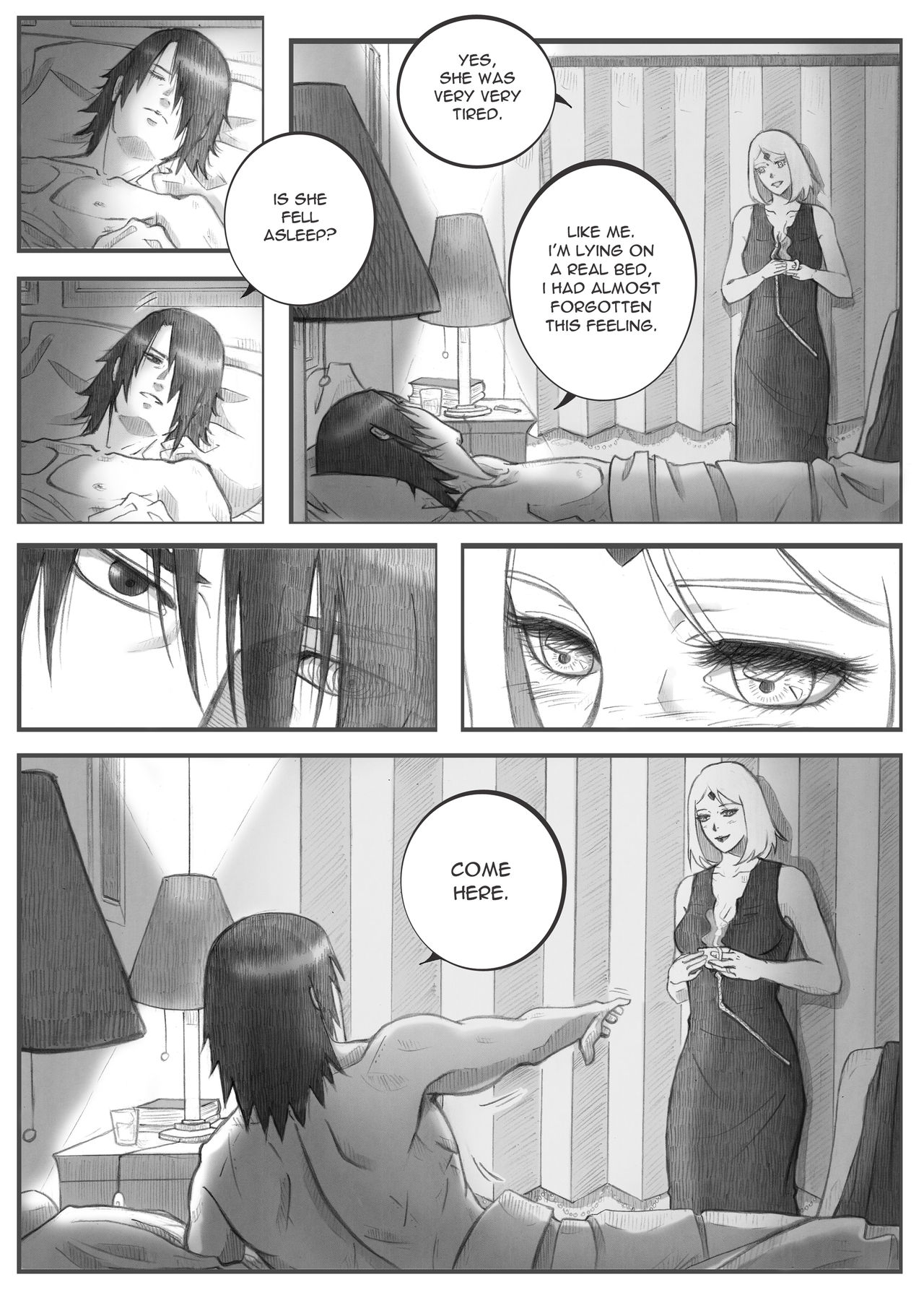 The Night Before Departure page 1 full