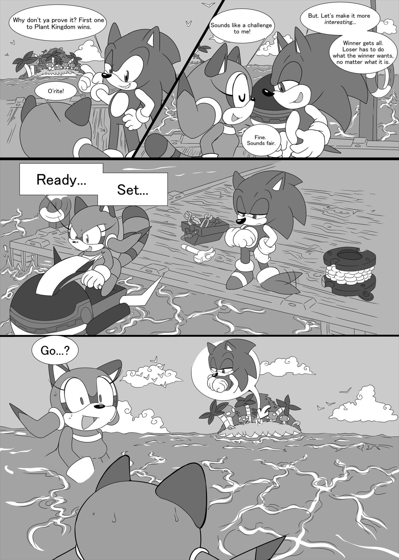 Sonic &amp; Marine New Venture! page 3 full