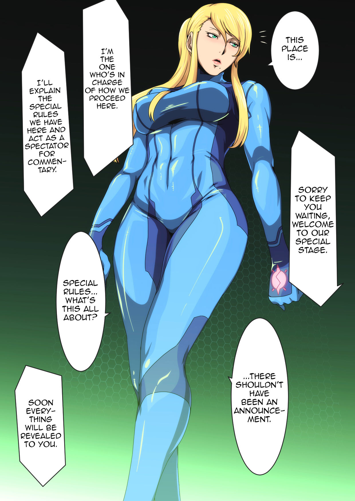 Melty Skin Ladies Vol. 20 ~Dairankou! Samus Aran no Hyakuninkumite~ | Melty Skin Ladies Vol. 20 ~Gangbang! 100-man Assault of Samus Aran~ page 3 full