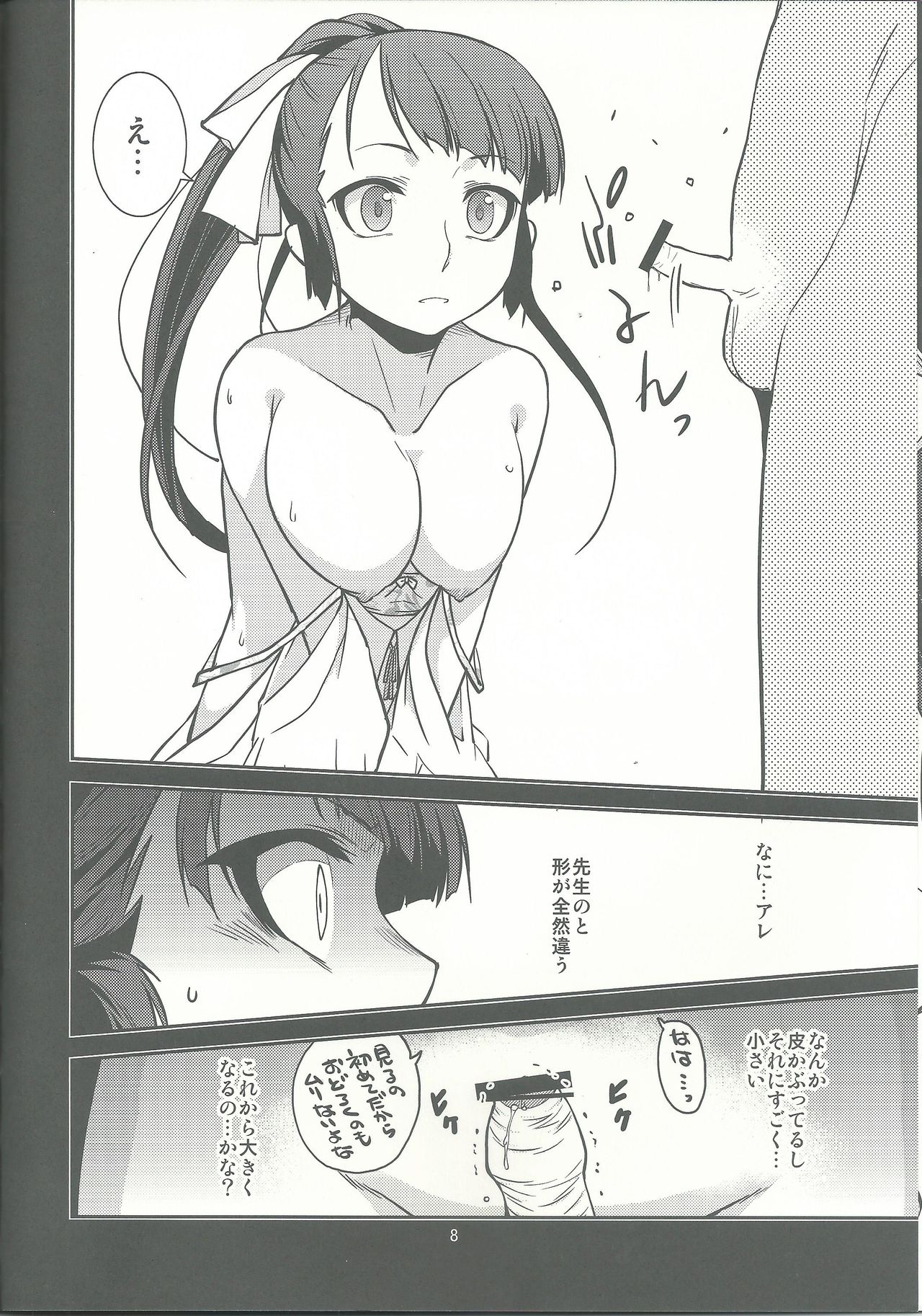 Fuuki Iinchou Amana no Sugao page 8 full