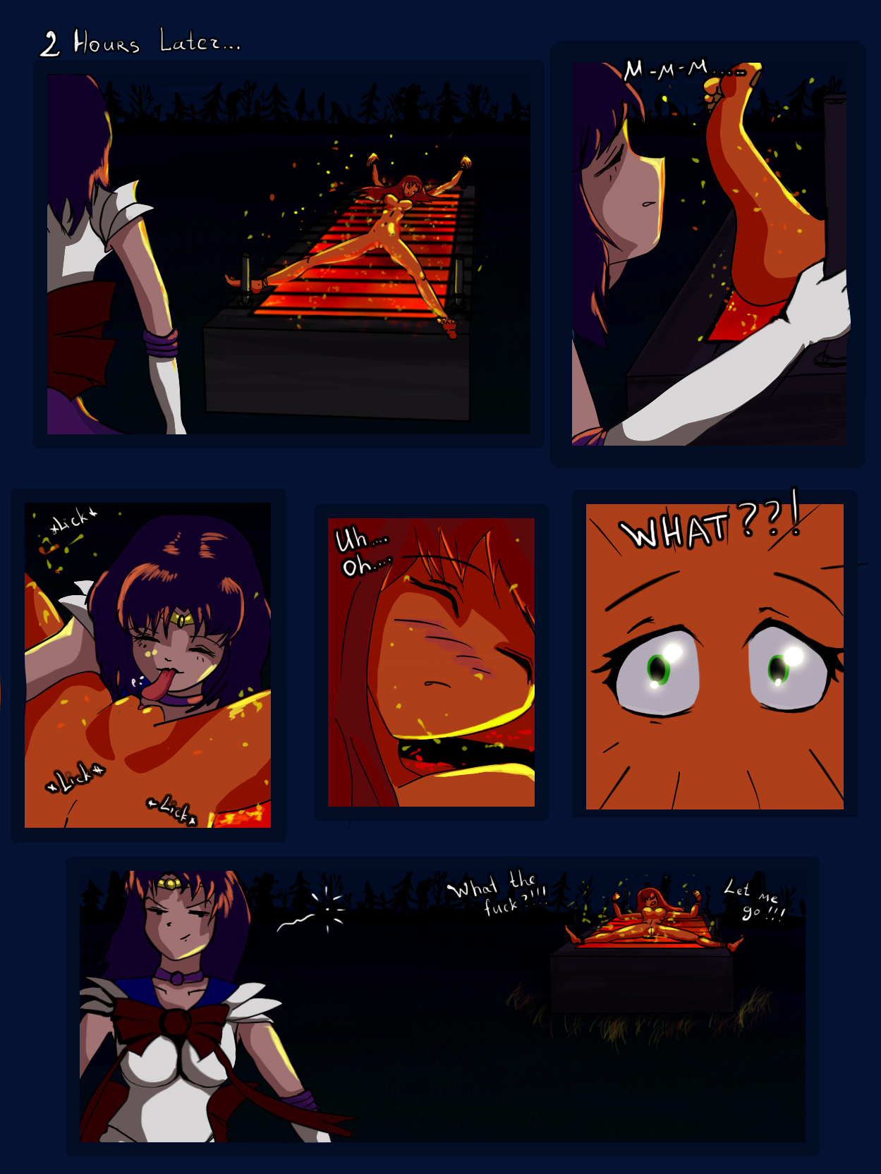 Sailor Saturn vs. Starfire page 3 full