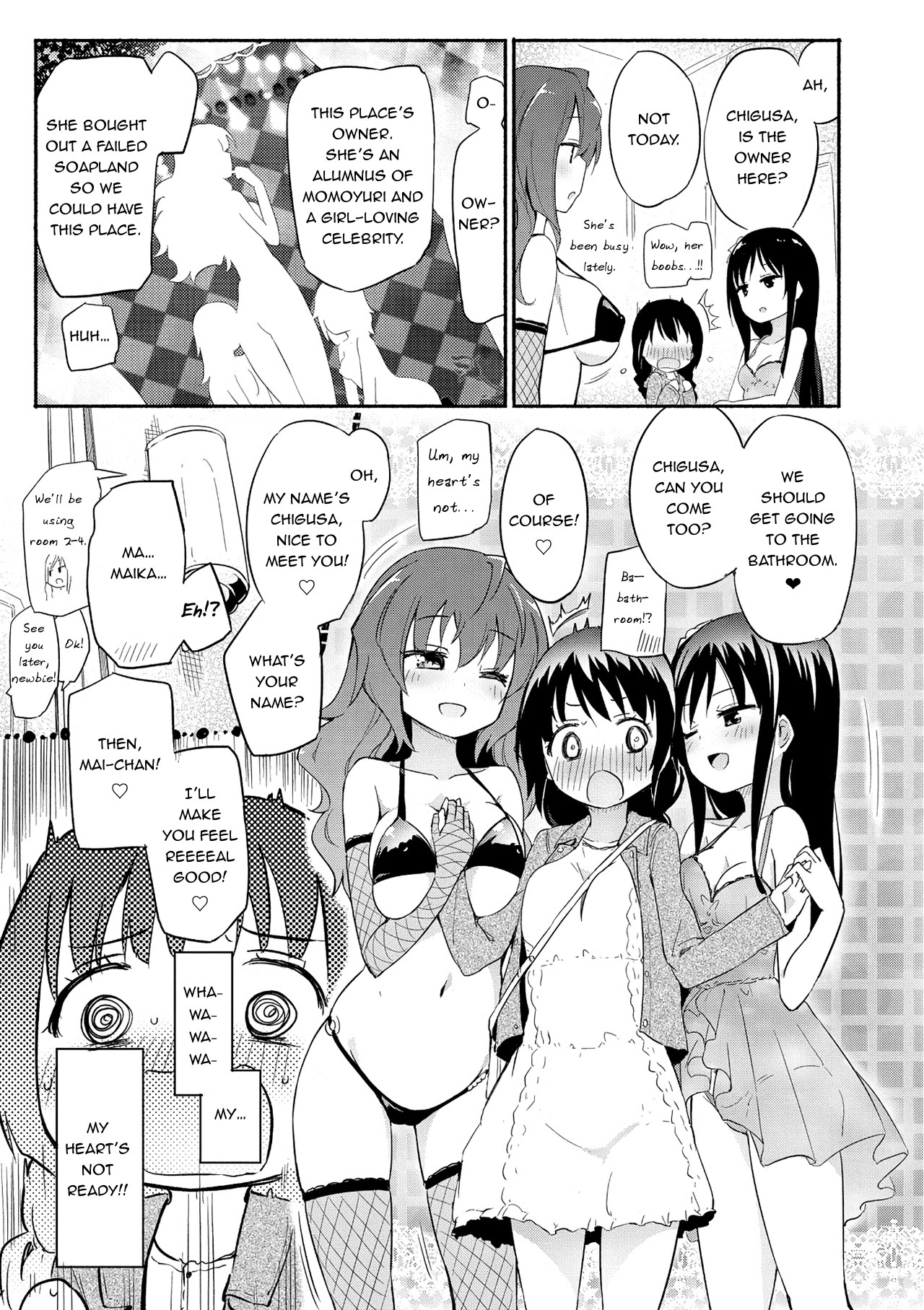 Momoyuri Gakuen - Himitsu no Soap-bu R | The Momoyuri Academy Secret Soapland Club R page 6 full