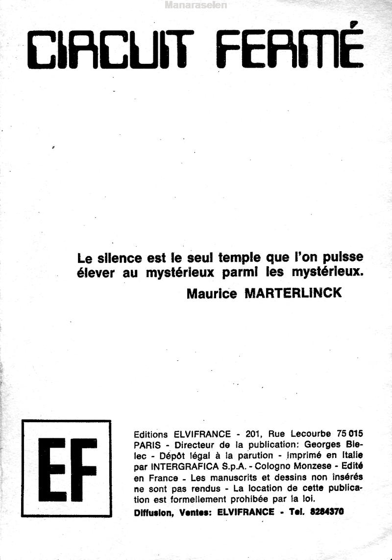 Elvifrance - Hors série jaune - 028 - Circuit fermé page 3 full