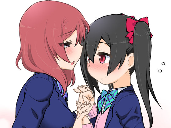 Maki-chan ga Hajimete Nico-chan to Ecchi suru Hon page 2 full