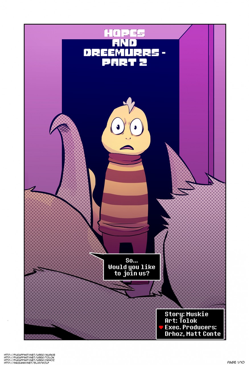 Hopes And Dreemurrs 2 page 1 full