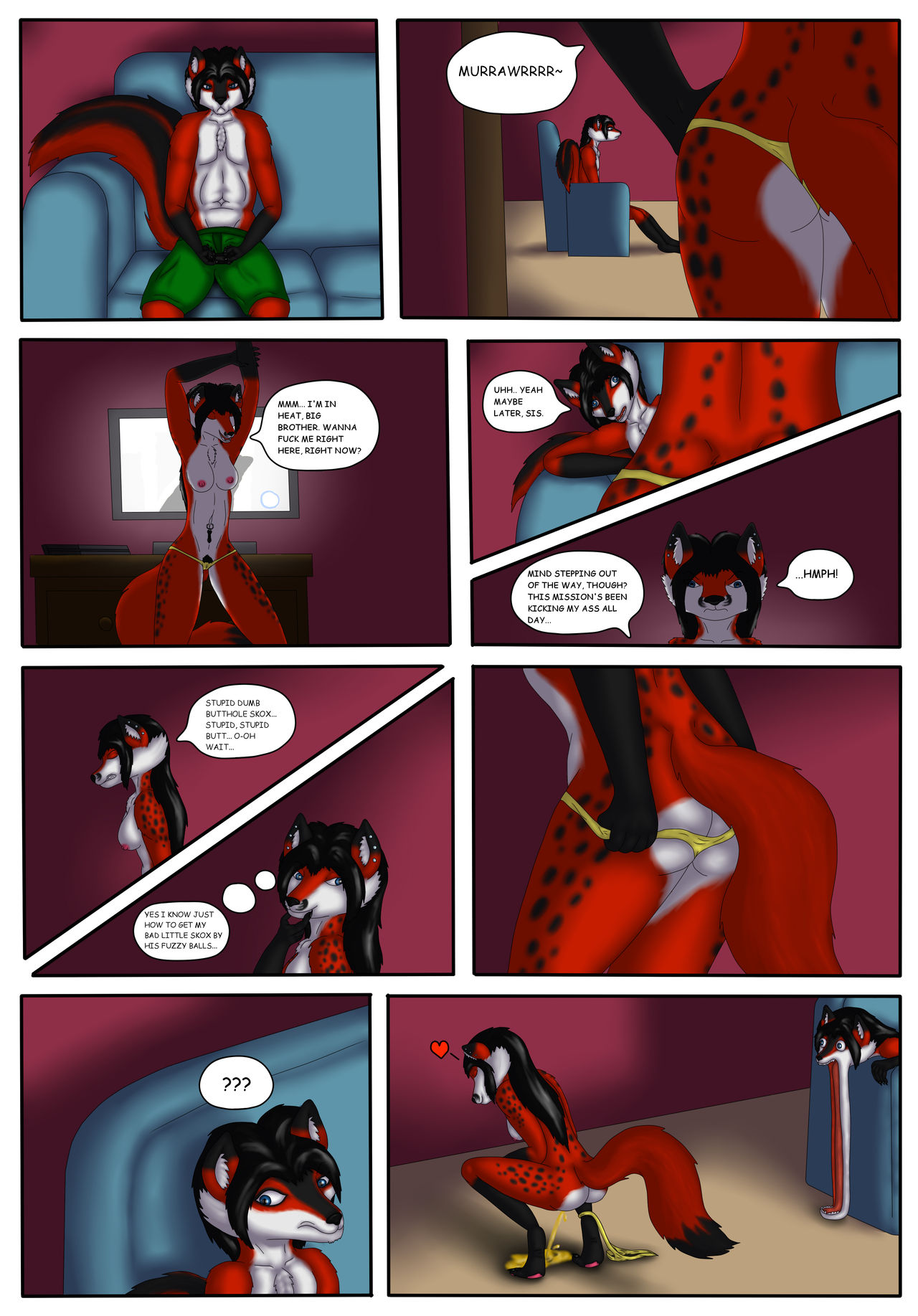 Vulp's Needy Sis page 1 full