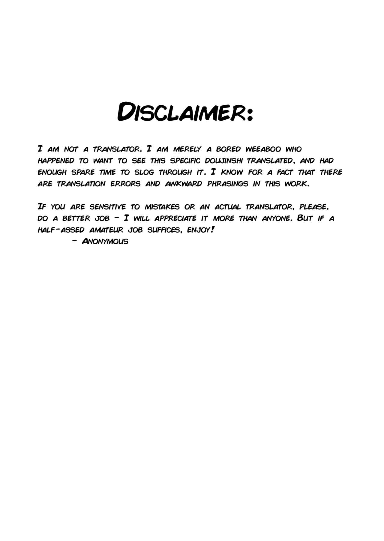 Fuun na Tabibito no Hanashi | The Tale of an Unfortunate Traveller page 2 full