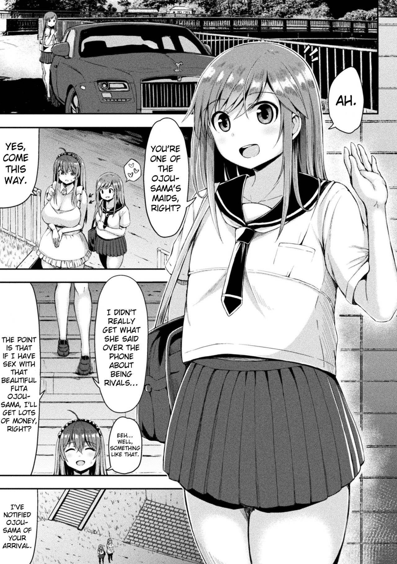Kawaii Ano Ko wa Futanari-kei Nikushoku Joshi Saishuuwa page 3 full