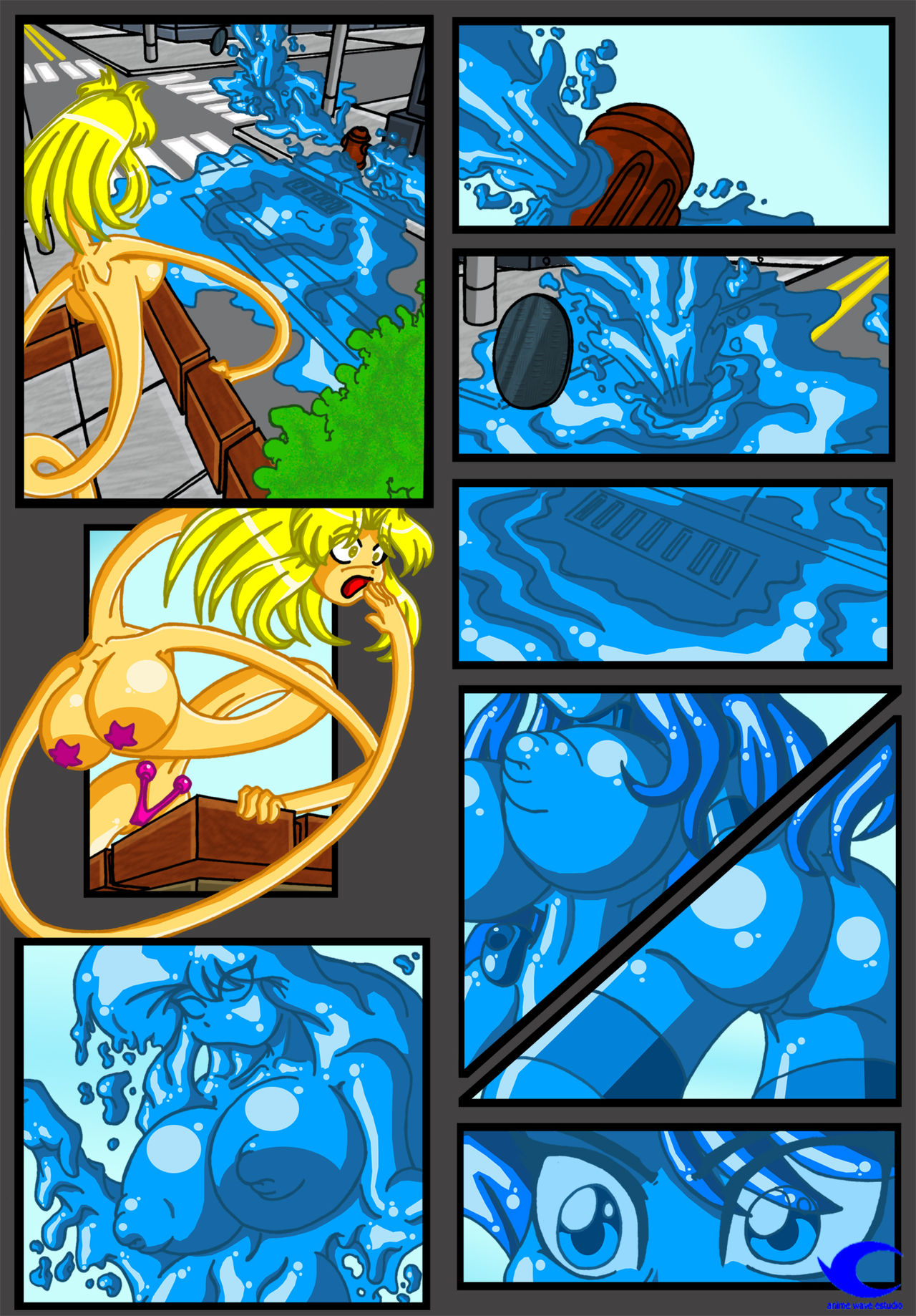 Keitie vs Giant Slime Girl page 2 full