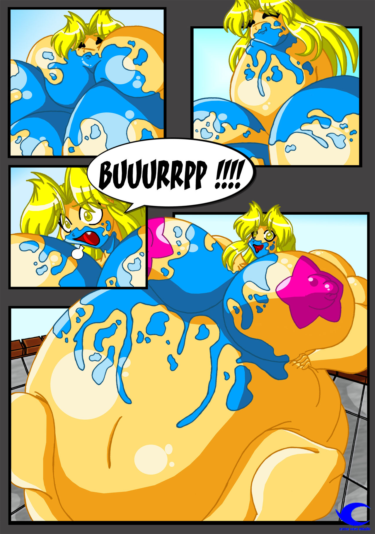 Keitie vs Giant Slime Girl page 6 full