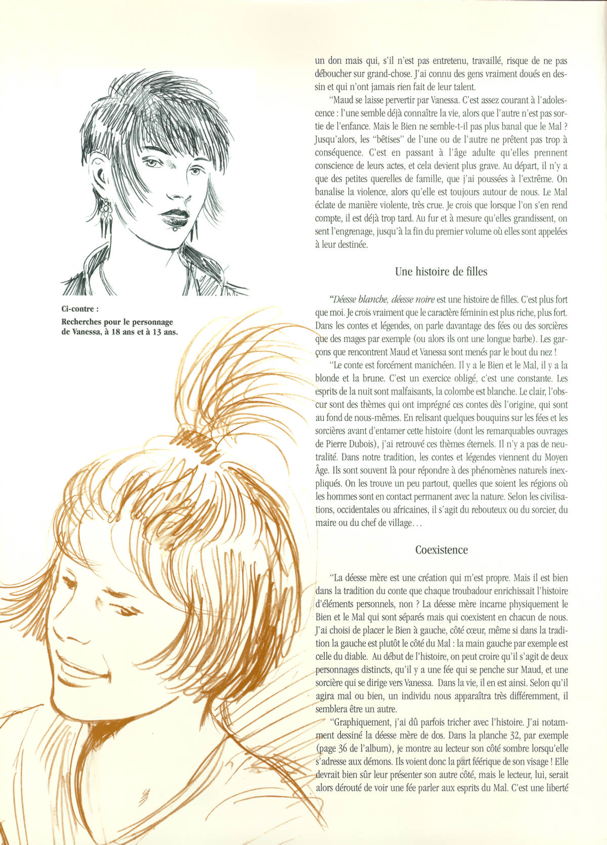 Déesse Blanche, Déesse Noire - T01 page 8 full
