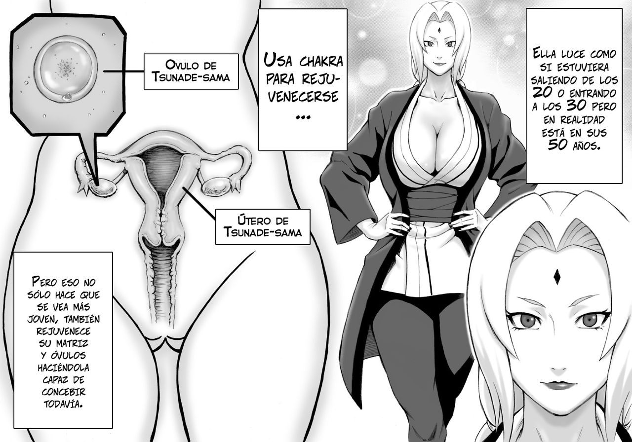Akogare no Tsunade-sama o Zettai Haramasetai! | ¡Quiero embarazar a Tsunade-sama!   =Vile= page 4 full