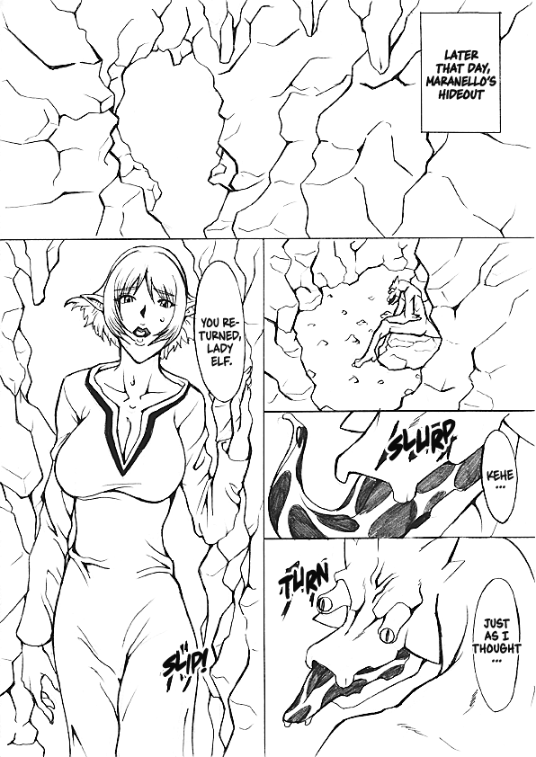 Ochita Sei Kishi - Inyoku Kishi Hen | Fallen Silenced Knight - Lustful Knight Edition page 7 full