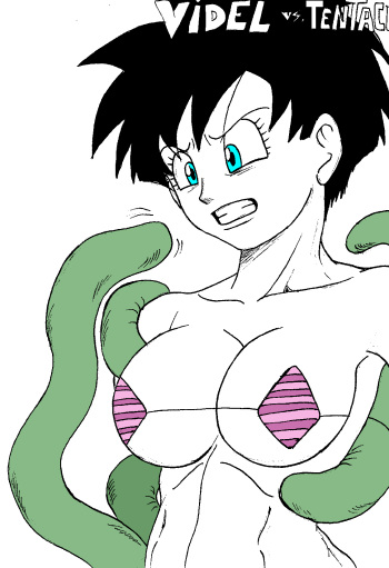 Videl x Tentacles cover