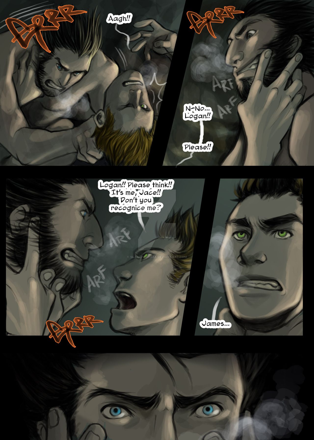 Wolverine and Nightwolf page 10 full