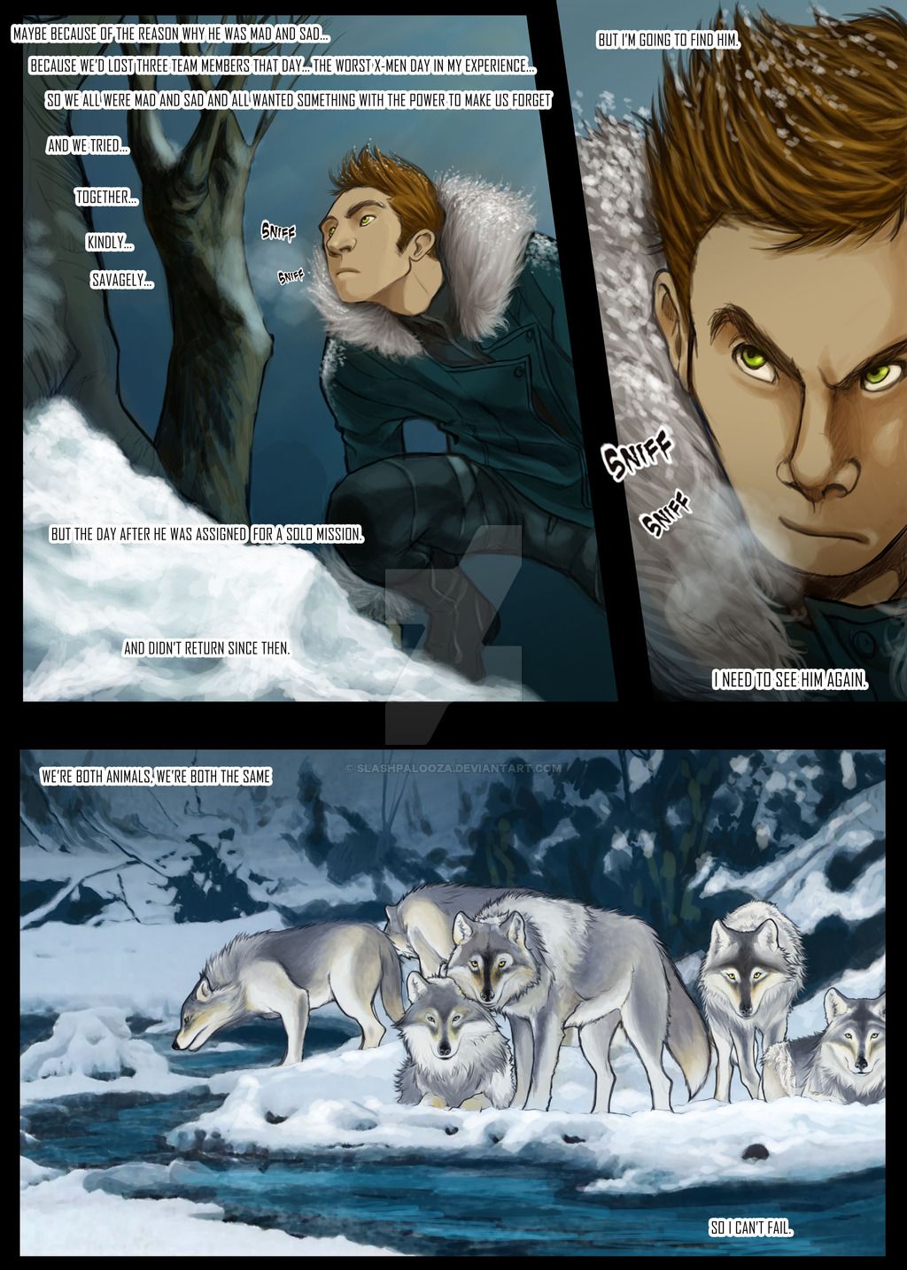 Wolverine and Nightwolf page 2 full