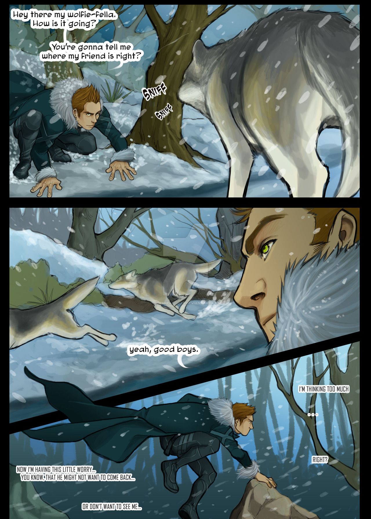 Wolverine and Nightwolf page 3 full