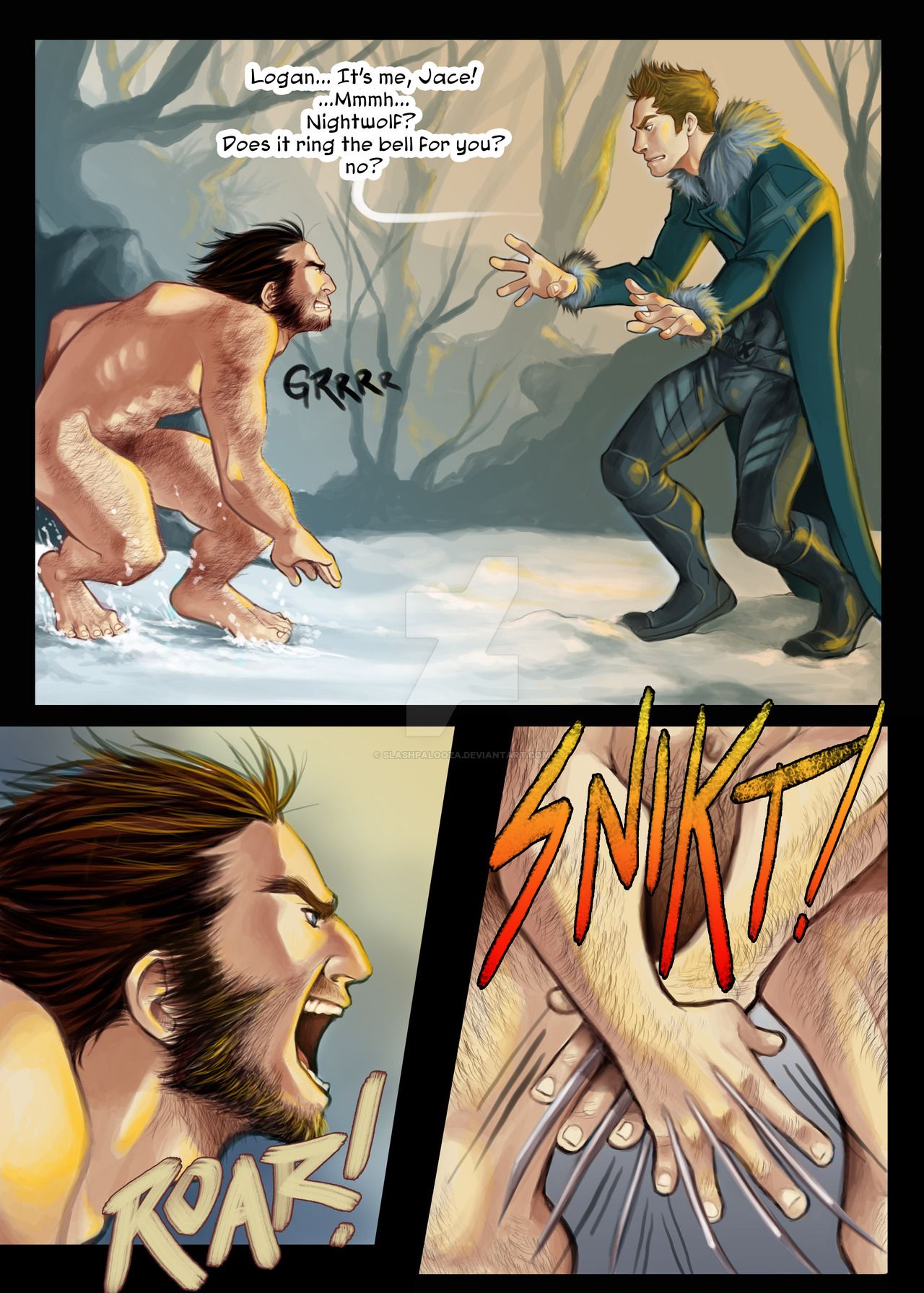 Wolverine and Nightwolf page 5 full