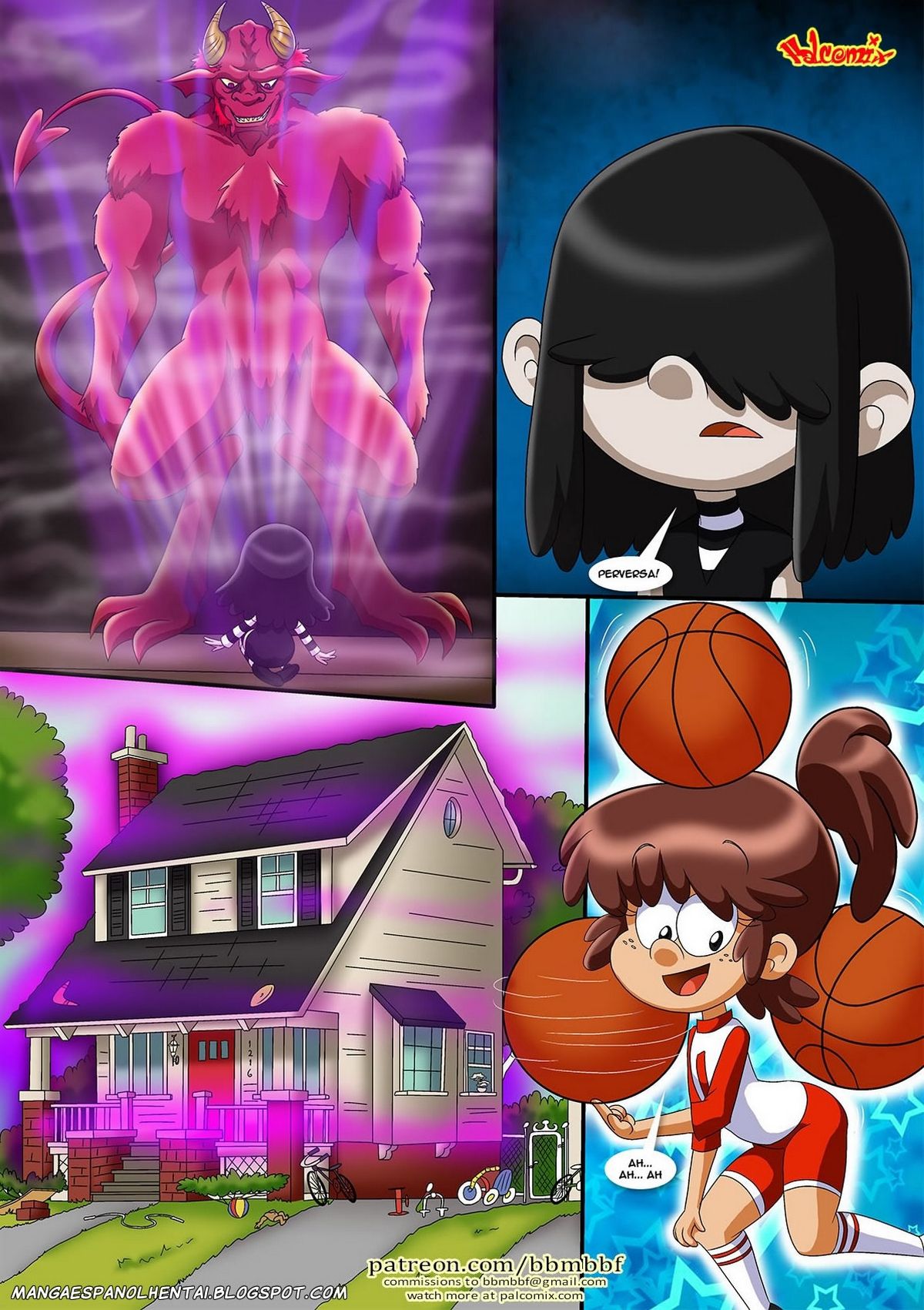 In the Loud House - Seis Hermanas y un Portal   Ongoing page 4 full