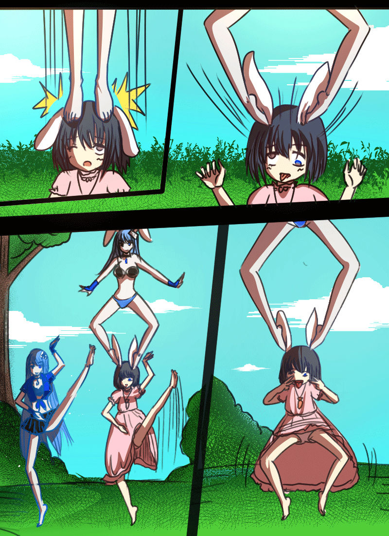 Touhou - WTH Forever Booth Rabbits page 7 full