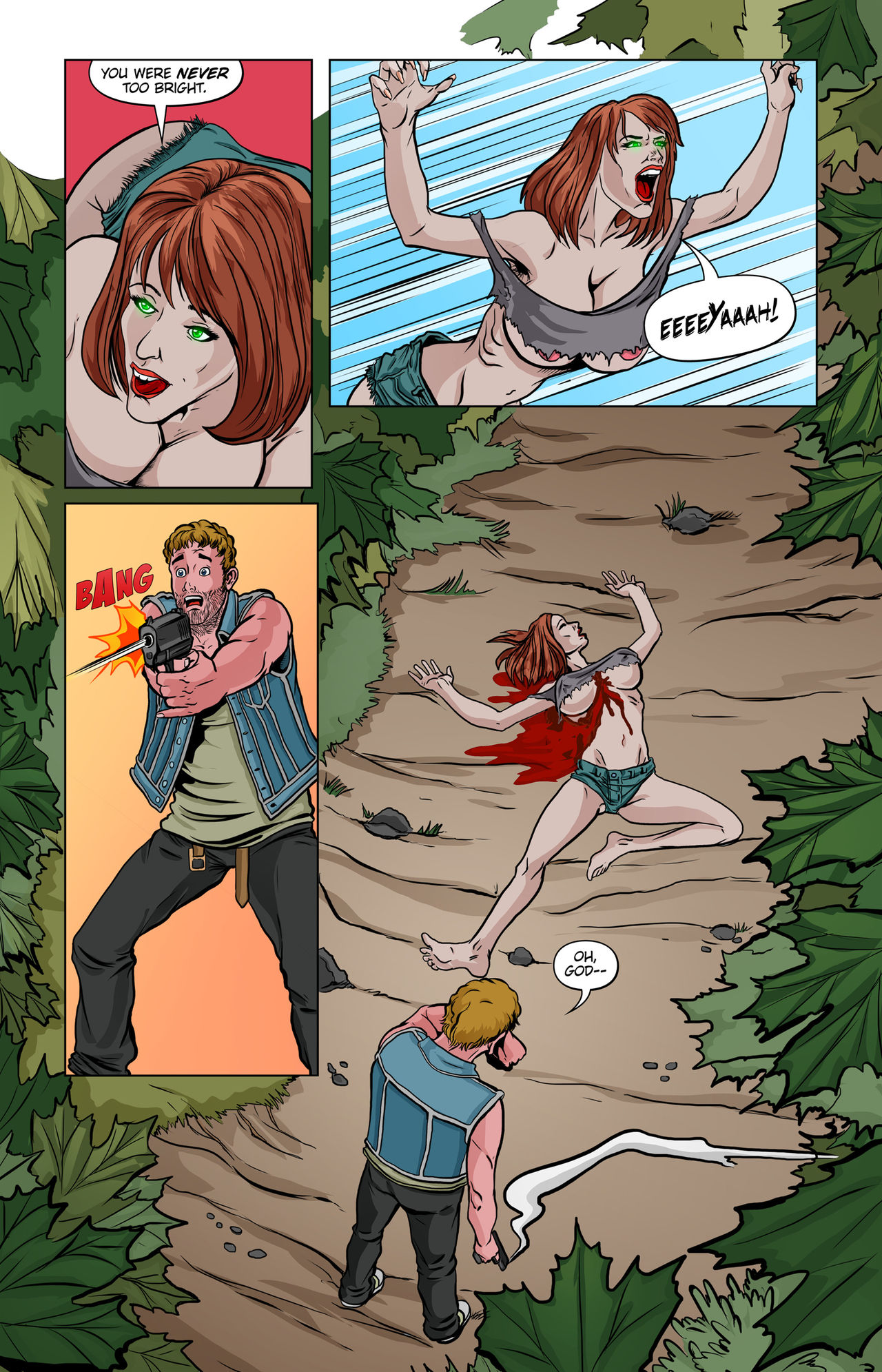 Lesbian Zombies From Outer Space #6 page 6 full