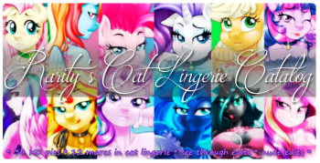 Rarity's Cat Lingerie Catalog cover
