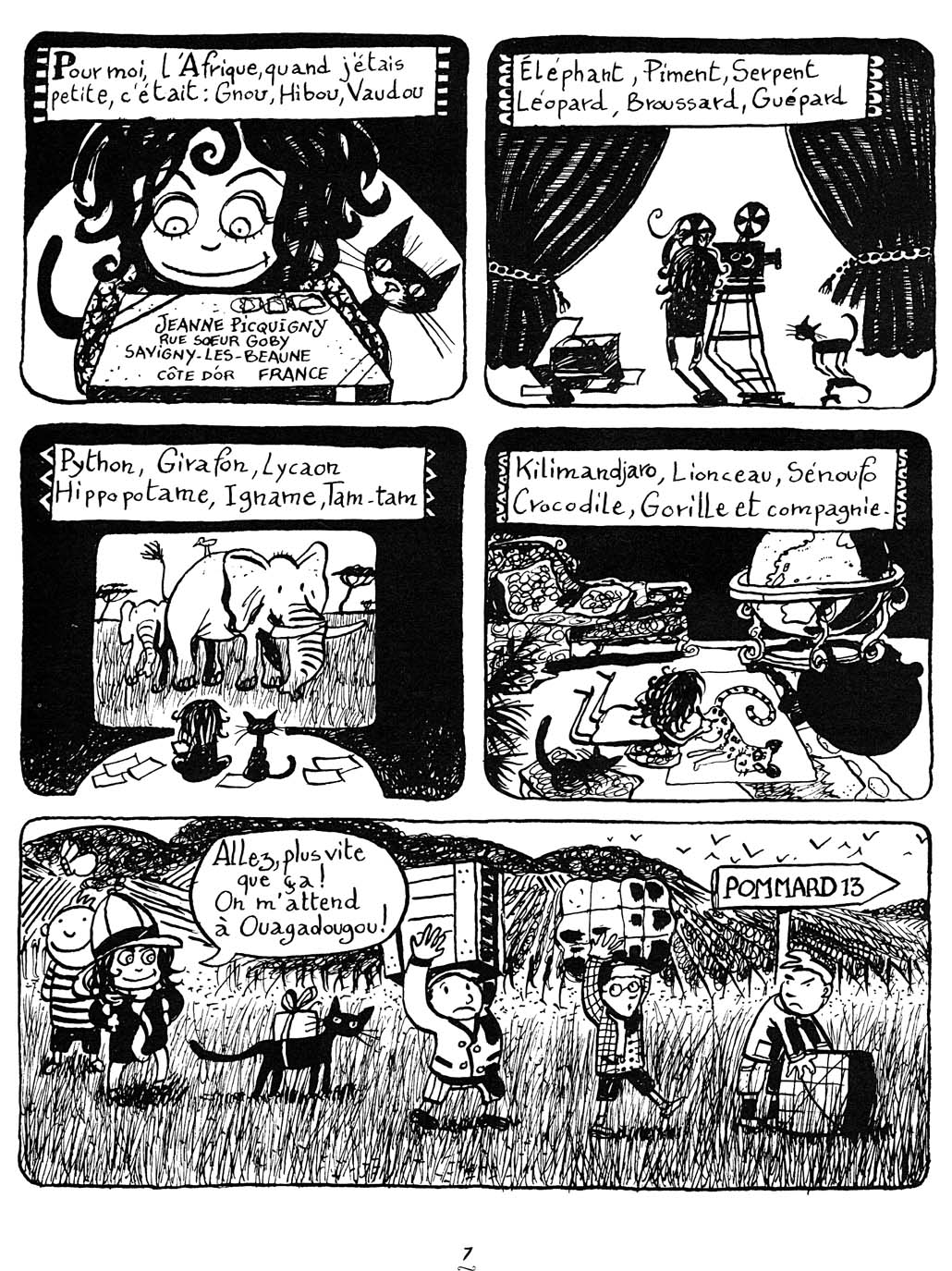 Une Aventure De Jeanne Picquigny - T01 - La Tendresse Des Crocodiles page 6 full