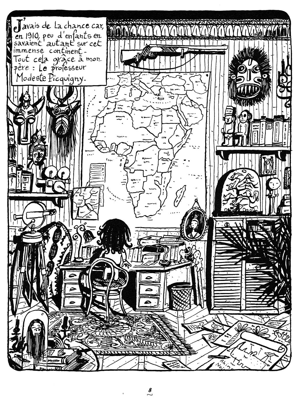 Une Aventure De Jeanne Picquigny - T01 - La Tendresse Des Crocodiles page 7 full