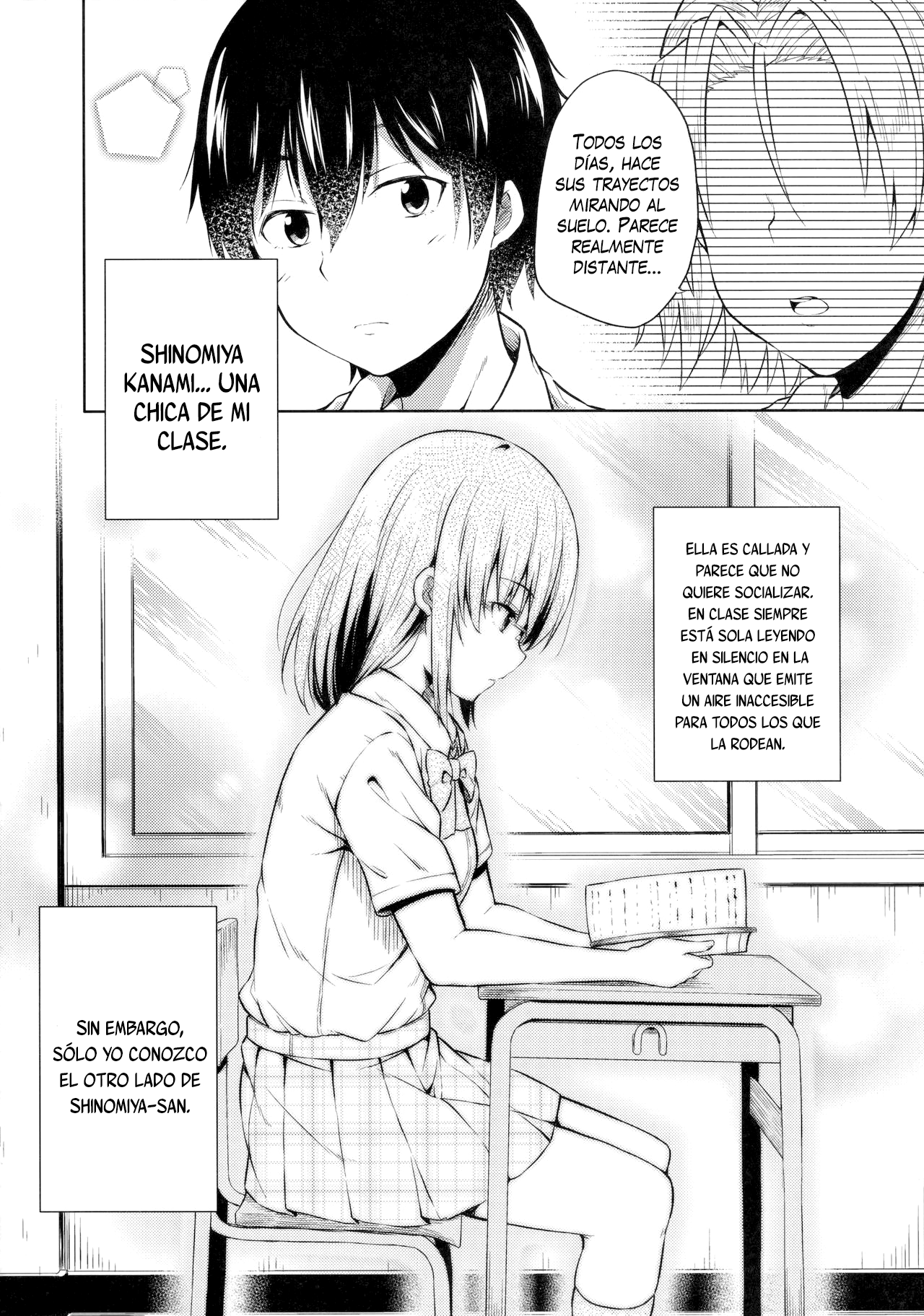 Naisho na Shinomiya-san page 3 full