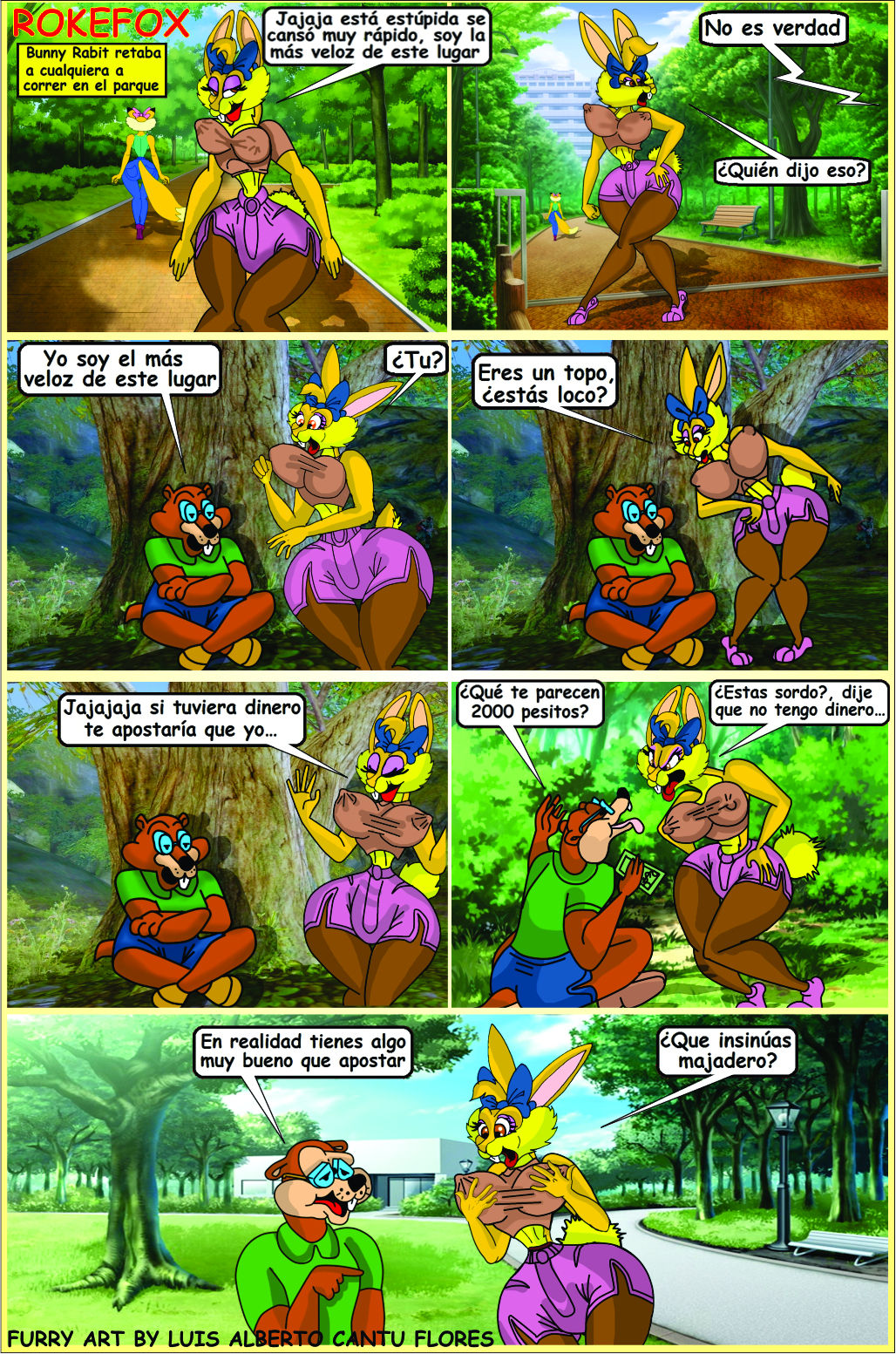 BUNNY RABIT THE RUNNER page 10 full