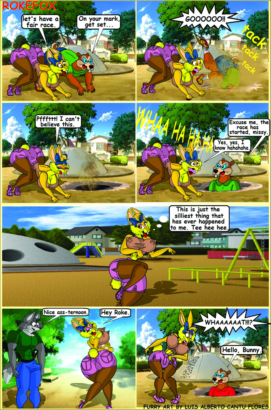 BUNNY RABIT THE RUNNER page 3 full