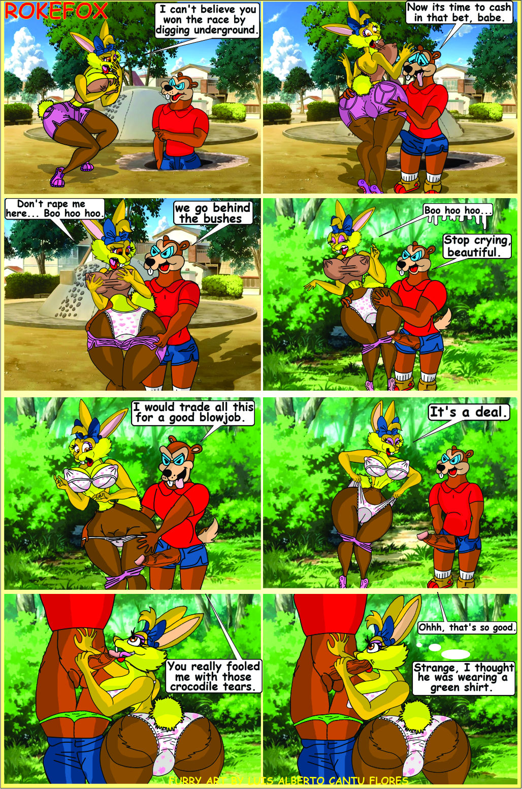 BUNNY RABIT THE RUNNER page 4 full